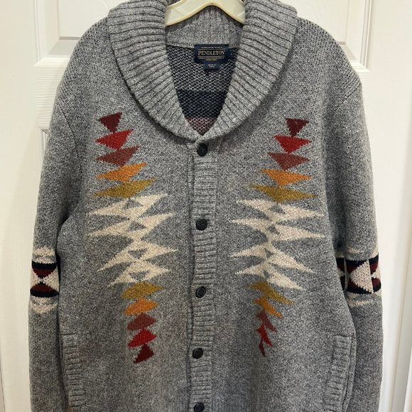 Pendleton Tucson Shetland Cardigan - Picture 2 of 6